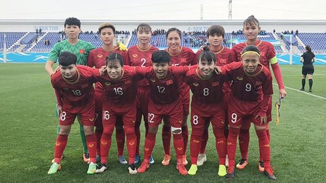越南女足队。
