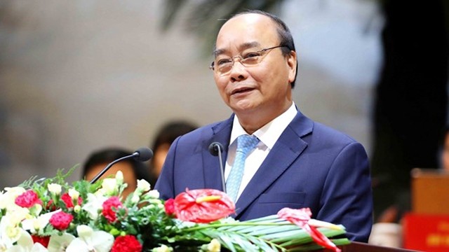 附图：越南政府总理阮春福。