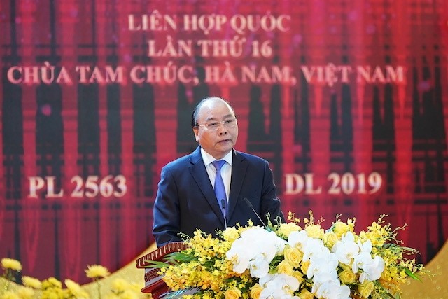 2019年联合国卫塞节在越南河南省三祝寺隆重开幕