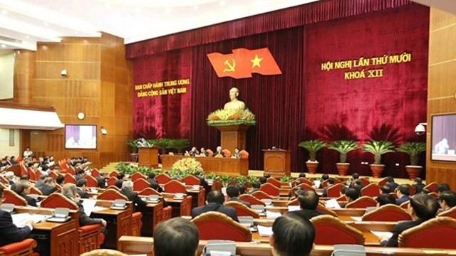 越共第十二届中央委员会第十次全体会议闭幕。