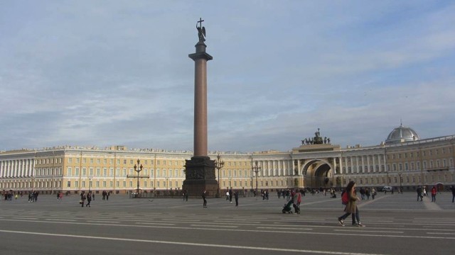 位于圣彼得堡市中心的Hermitage国家博物馆。（图片来源：越通社）