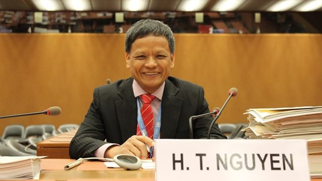 联合国国际法委员会（ILC）成员国-越南代表阮鸿操大使。