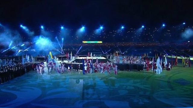 2019年巴西美洲杯开幕式。