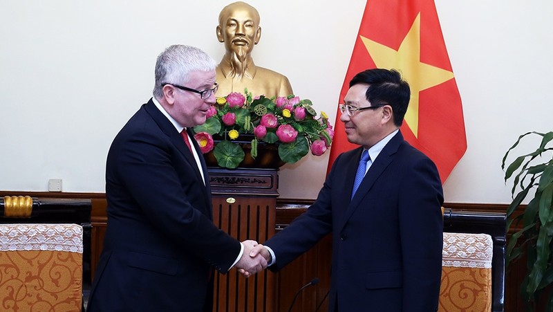 范平明副总理会见澳大利亚驻越南大使克雷格•奇蒂克。（图片来源：VGP）