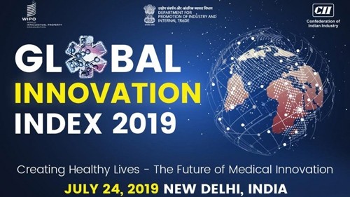世界知识产权组织7月24日在印度首都新德里发布了2019全球创新指数 (GII) 报告。