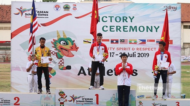 越南学生运动代表团共获得20枚奖牌。