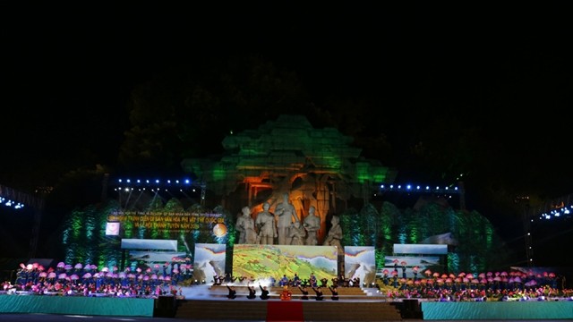 2019年宣城文化节暨国家级非物质文化遗产联欢会开幕式。