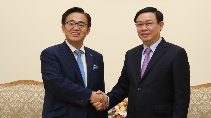 王廷惠副总理会见日本爱知县知事大村秀章。（图片来源：国际报）