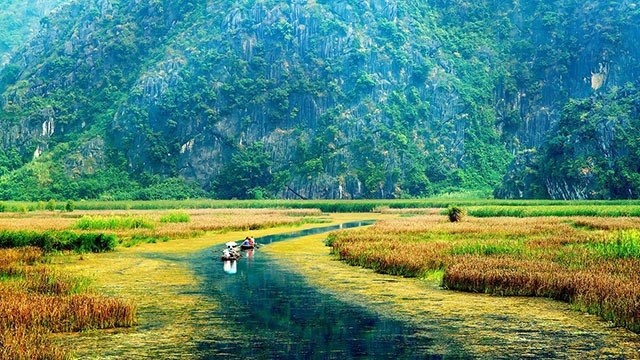 云龙潭景色。