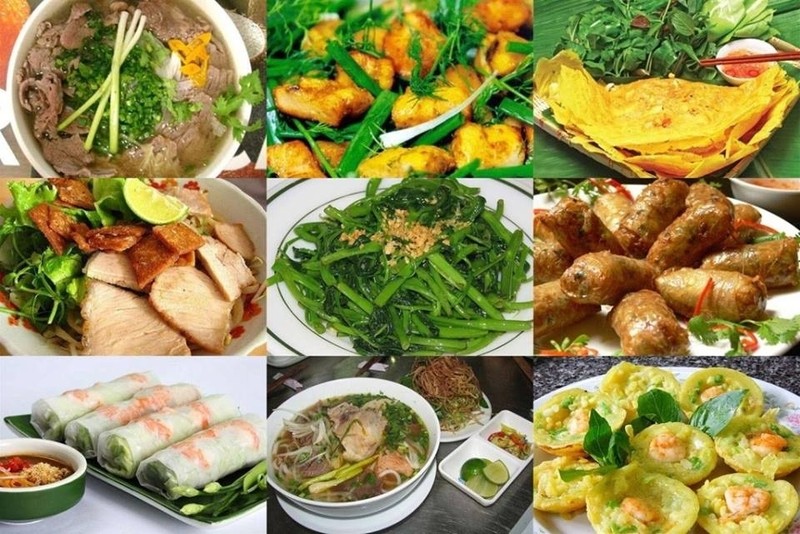 附图：越南美食。
