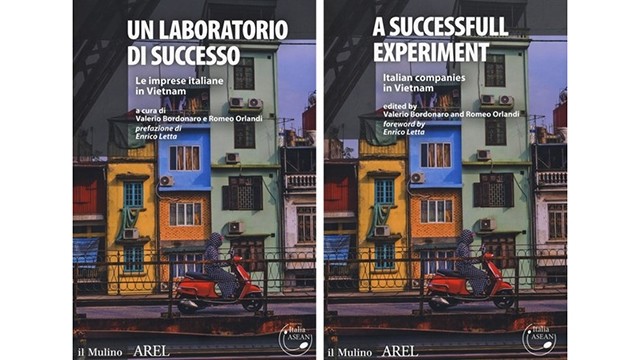 《成功实验——在越南意大利企业》英文版和德文版新书。
