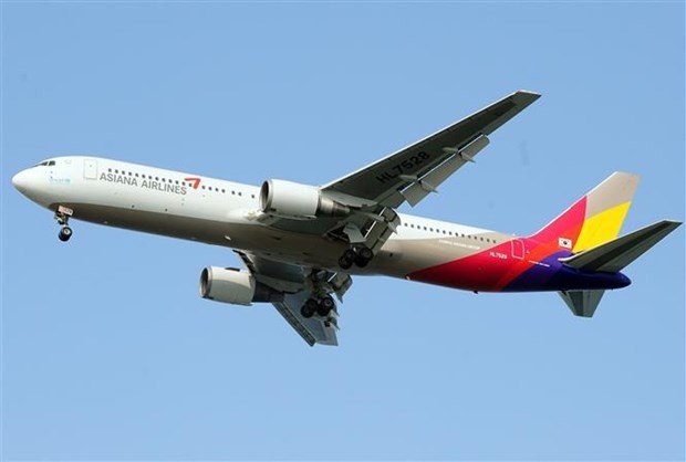 附图：韩亚航空公司。