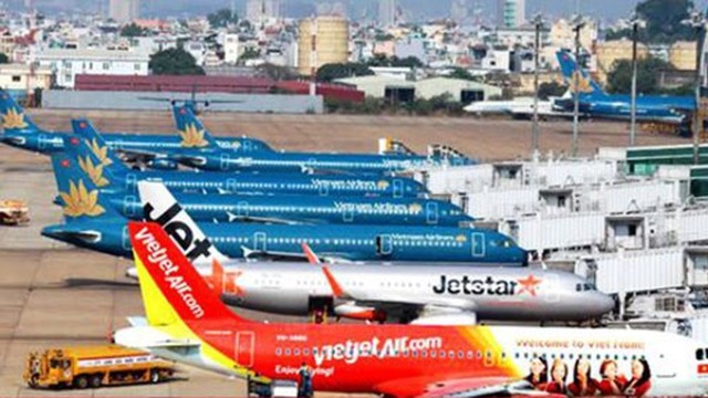 附图：2019年越南各家航空公司旅客运输量达近5500万人次。
