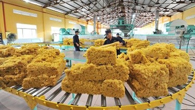 附图：2019年11月越南橡胶出口额同比增长16.2%。  