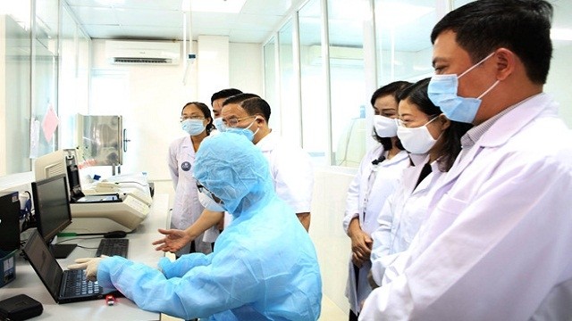 河静省新冠肺炎检测室投入运营。