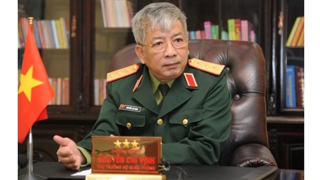 越南国防部副部长阮志咏上将。