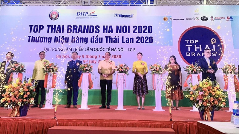 2020年泰国顶尖品牌展在河内开幕。