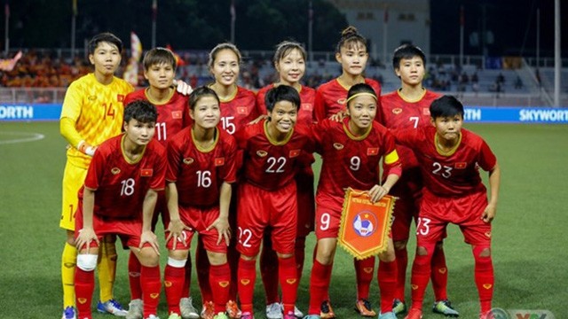 越南女足球队。（图片来源：越通社）