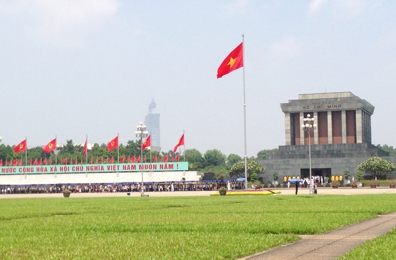 河内首都巴亭广场。（维玲 摄） (Photo: 图片来源：人民报网)