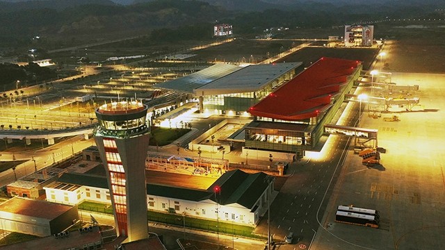 以PPP形式投资兴建的全国第一个国际机场——云屯机场。
