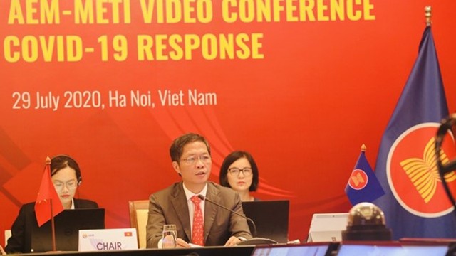 越南工贸部部长陈俊英。（图片来源：越通社）