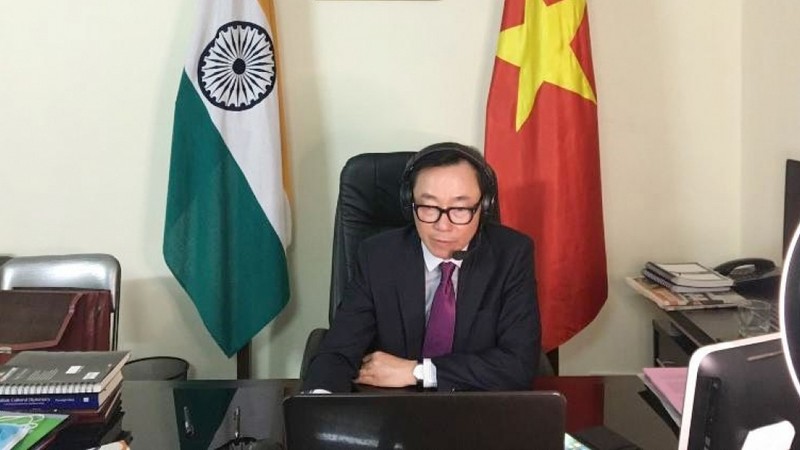 越南驻印度大使范生朱。