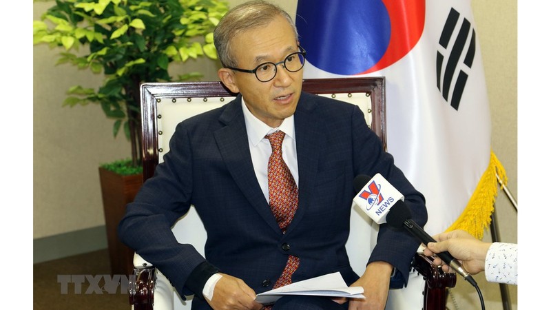 韩国驻东盟大使林圣男。（图片来源：越通社）