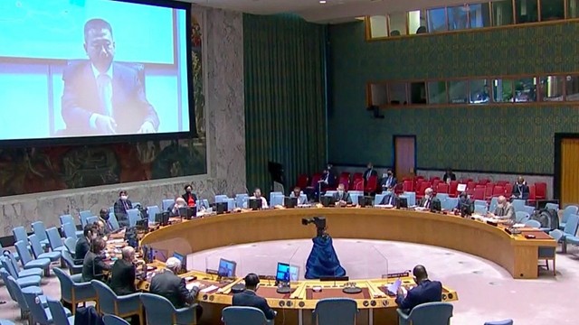 联合国安理会有关非洲大湖地区局势的会议。