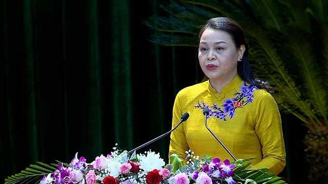 阮氏秋河同志再次当选宁平省省委书记。