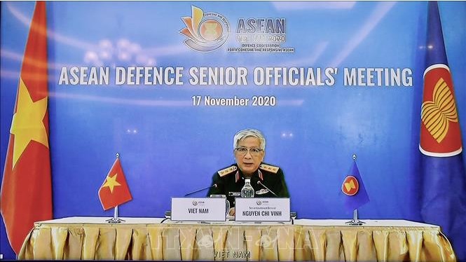 越南国防部副部长阮志咏上将主持东盟国防高级官员会议。