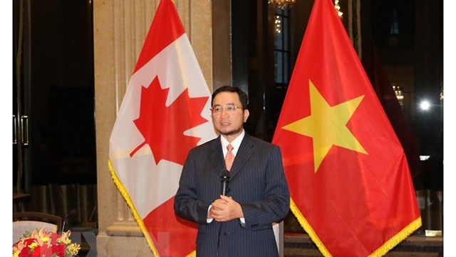 越南驻加拿大大使范高峰。（图片来源：越通社）