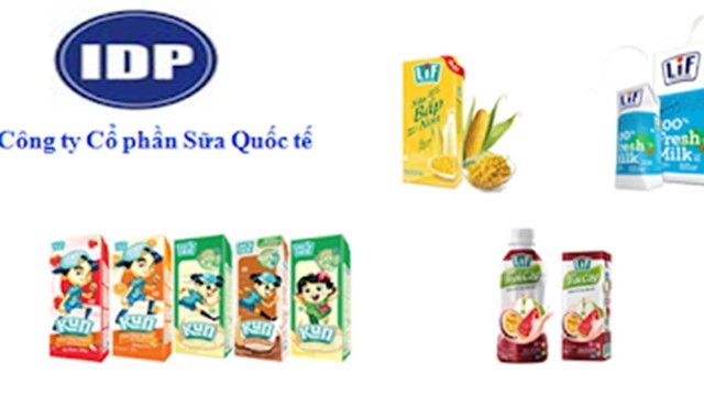 国际乳制品股份公司的各种产品。