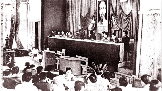 越南共产党第二次全国代表大会于1951年2月11日至19日在宣光省占化县荣光乡召开。资料图片