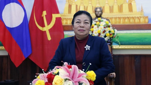 老挝人民革命党中央对外部部长顺通•赛雅佳。（图片来源：越通社）