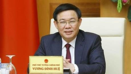越共中央政治局委员、河内市委书记王廷惠。（图片来源：越通社）