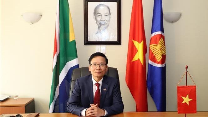 越南驻南非大使黄文利。