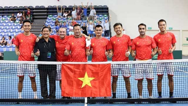 越南网球队。