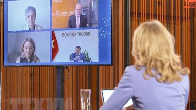 第七届柏林能源转型对话3月16日以视频形式举行。（图片来源：越通社）