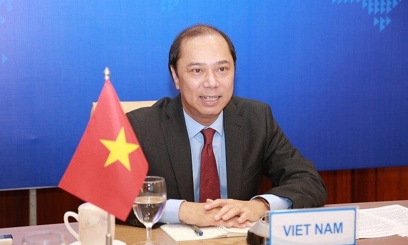 越南外交部副部长阮国勇。（图片来源：国际报）