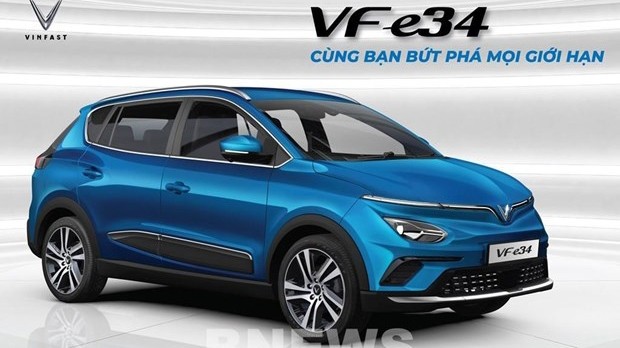 VinFast正式发售价值6.9亿越盾的首款VF e34电动汽车。