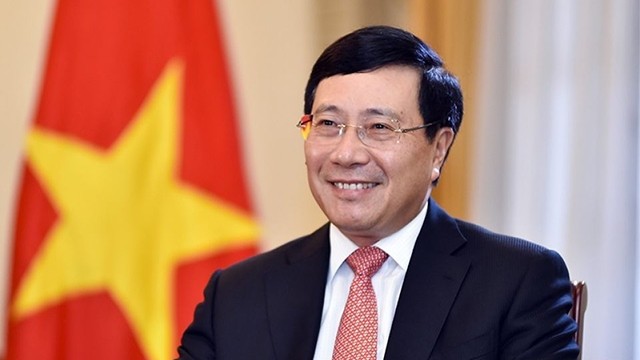 越共中央政治局委员、政府副总理兼外交部长范平明。