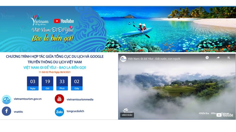 附图：“越南：为爱而去！--大海的召唤”短视频即将开播。