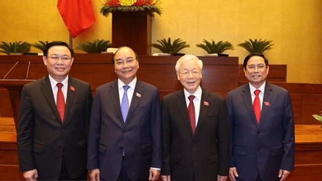 越南的新领导班子。
