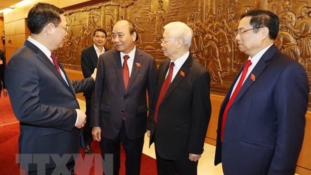 美媒对越南顺利选举产生新国家领导人给予高度评价。（图片来源：越通社）
