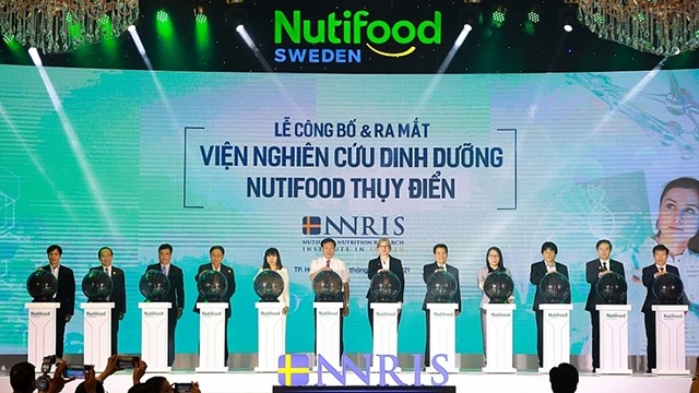 位于瑞典的Nutifood营养研究所正式揭牌成立。（图片来源：工商报）