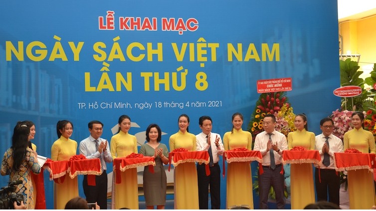 第八次越南图书日活动开幕式。