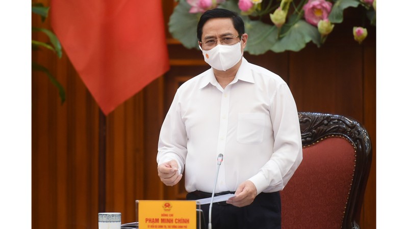 越南政府总理范明正。（图片来源：VGP）