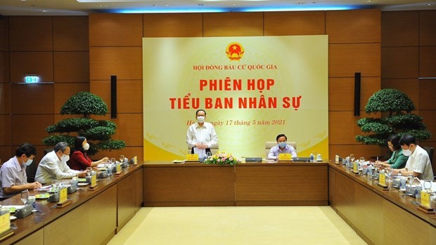 国会常务副主席陈青敏在会上发表讲话。（图片来源：越通社）