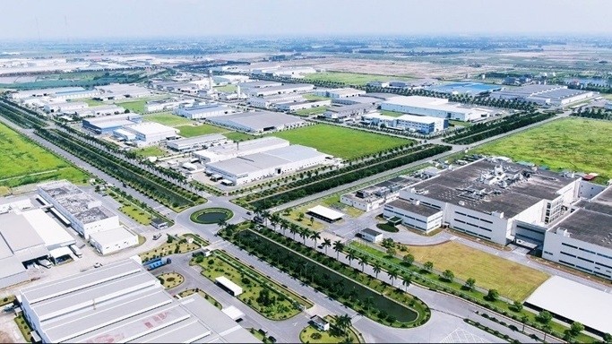 附图：位于兴安省的二号升龙工业区。
