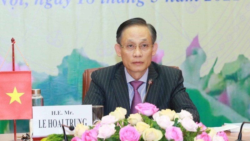 越共中央委员、中央对外部部长黎怀忠。